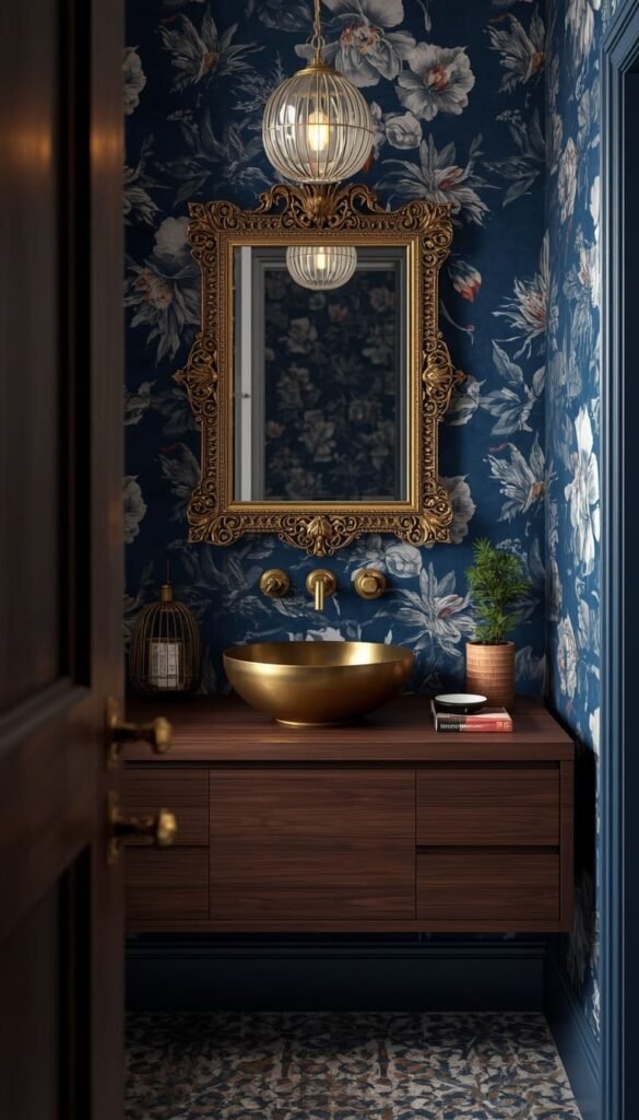 The Maximalist Powder Room  Your Secret Weapon