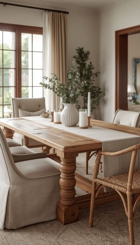  The Oversized Farmhouse Dining Table