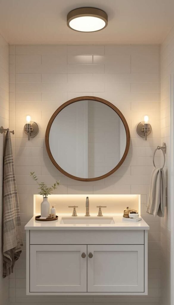The Triangle Rule for Minimalist Bathrooms