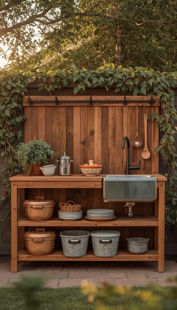  The Ultimate Backyard Mud Kitchen Station