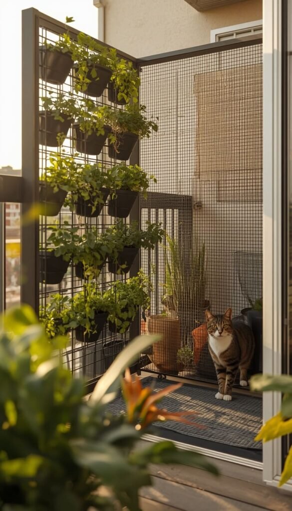 The Vertical Garden and Catio Combo