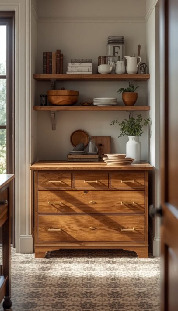 The Vintage Dresser Island Trick