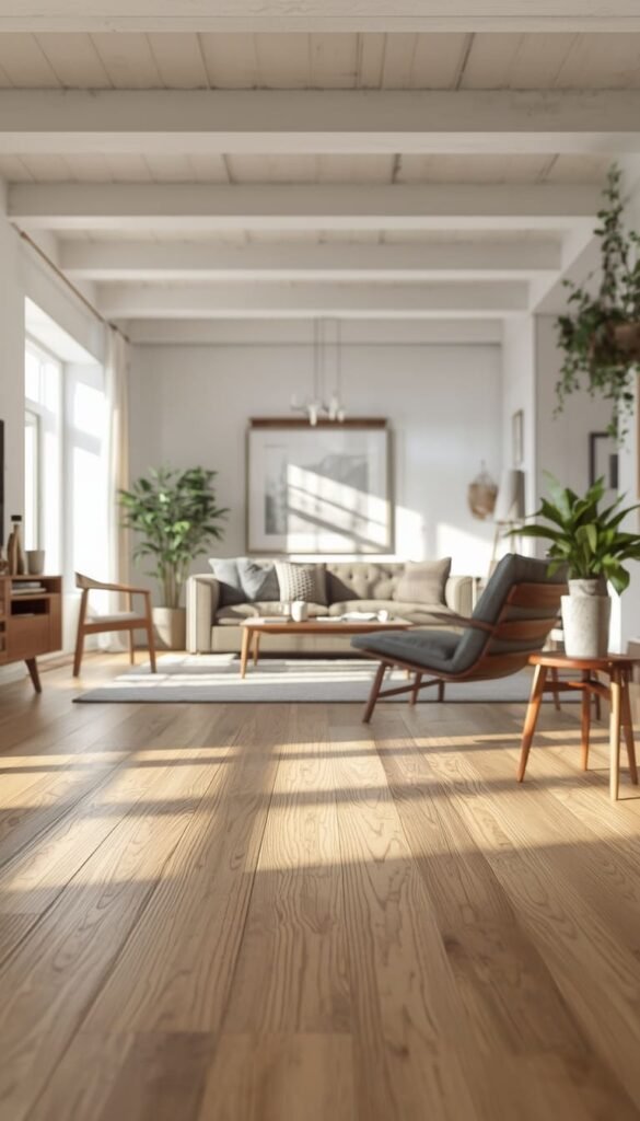 The Wood Element Floors, Beams and Furniture