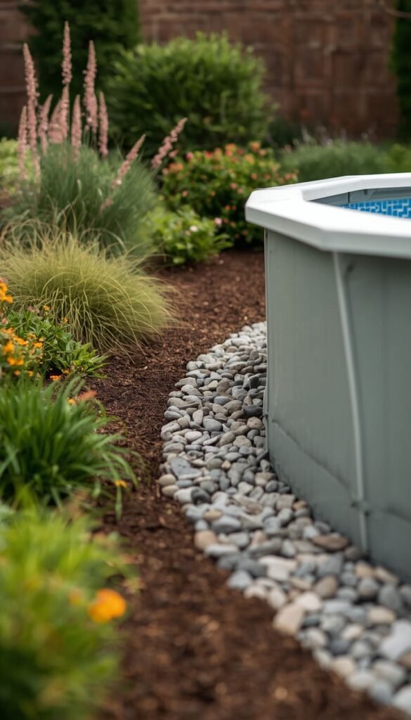 Use Pool Landscaping to Make It Look Built In