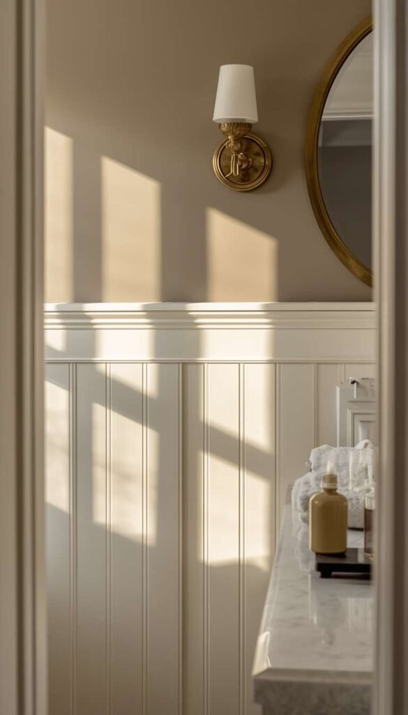 Wainscoting and Panel Molding That Looks Custom