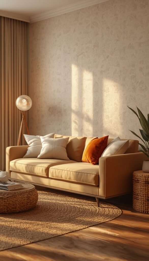 Warm Neutral Walls The Backdrop Every Boho Room Needs
