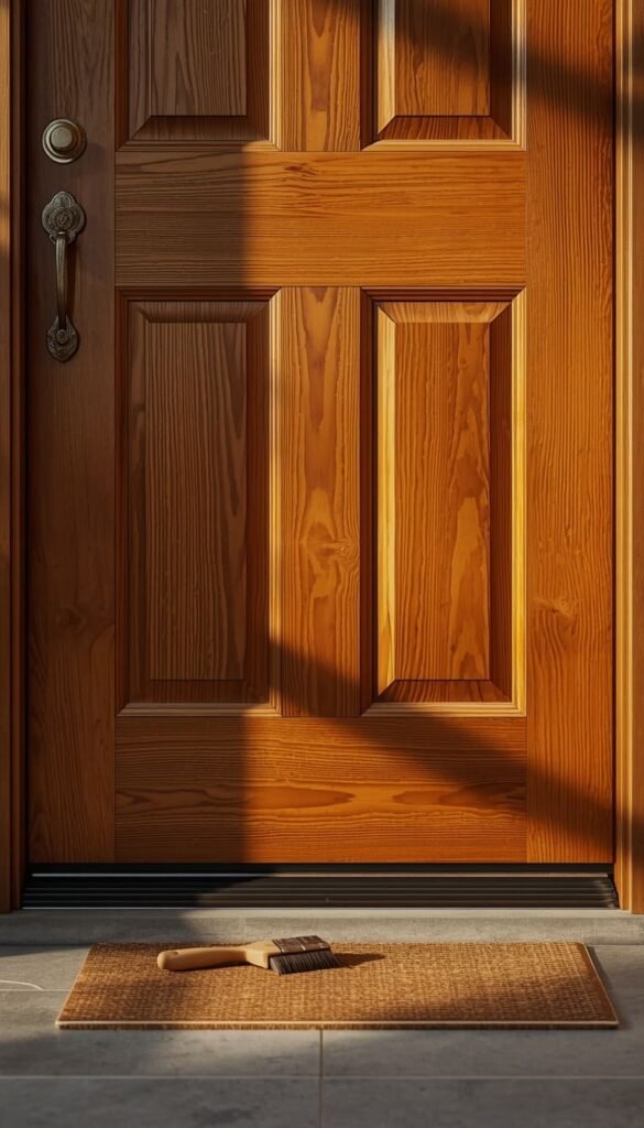  Wooden Front Door Ideas for Small Homes The Real Maintenance Talk