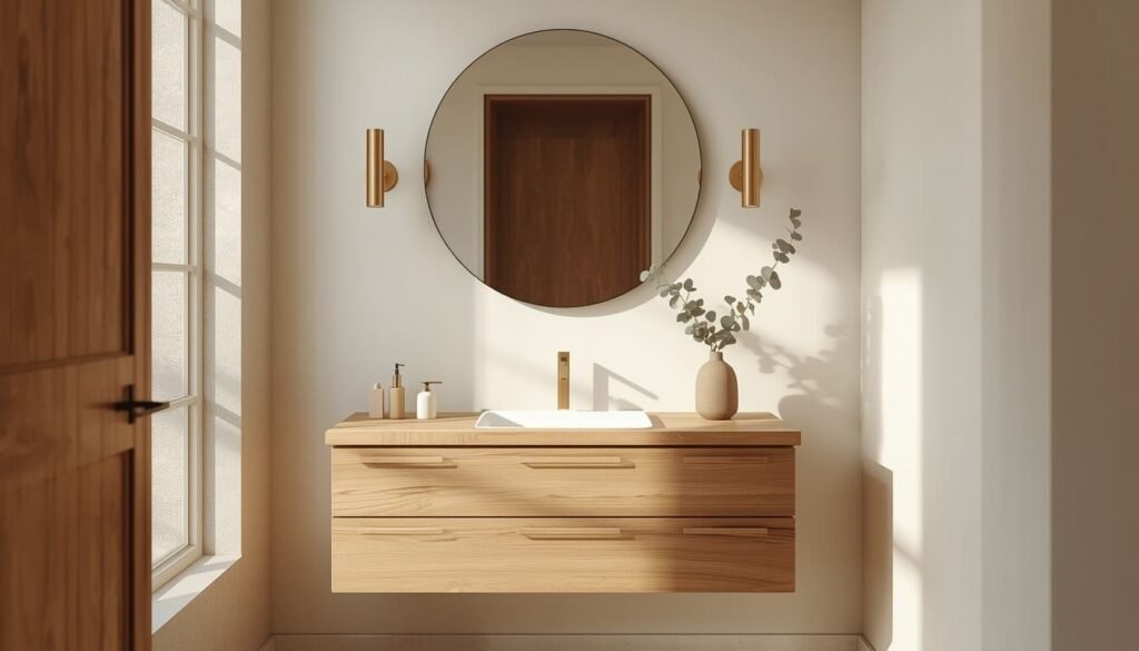 minimalist powder room ideas