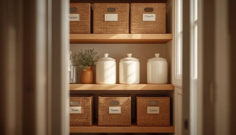 pantry organisation