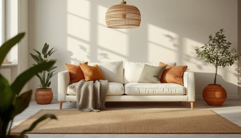 scandi boho living room ideas