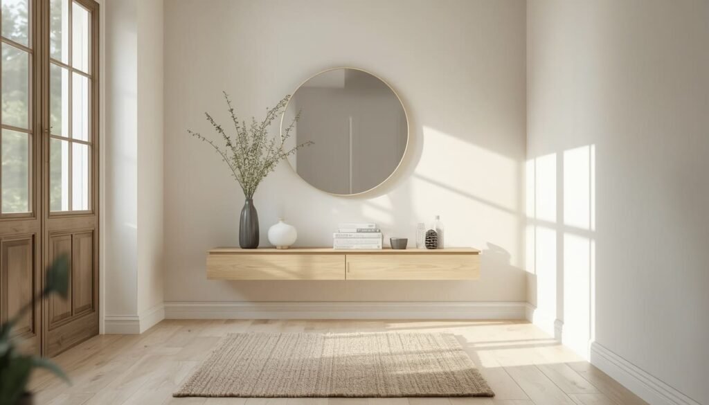 scandi entryway ideas