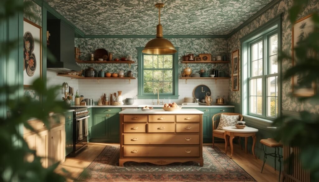 small maximalist kitchen ideas