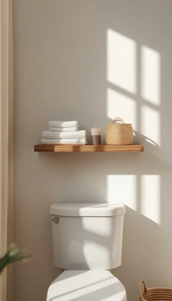 Floating Shelves for a Minimalist Look