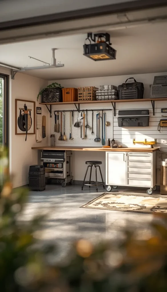 Small Garage Makeover Ideas for One Car Garages