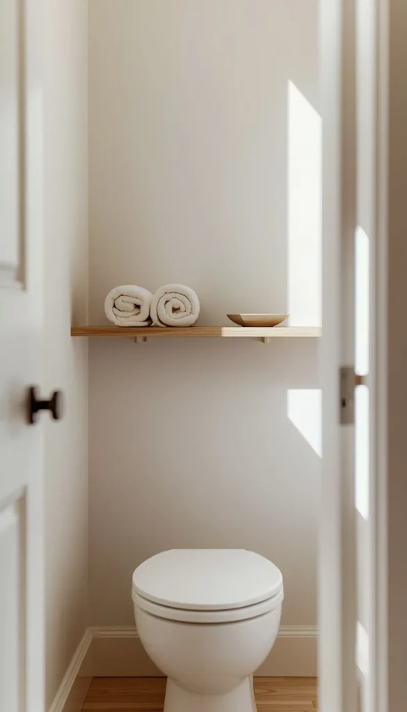 Low Profile Shelf for Tight Layouts