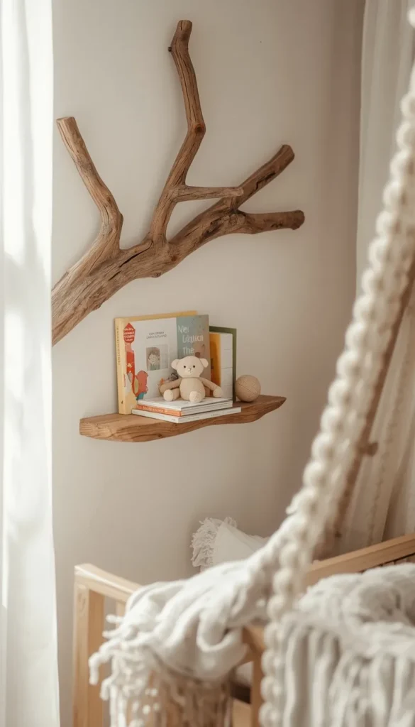 The Dreamy Nursery Tree Branch Shelf
