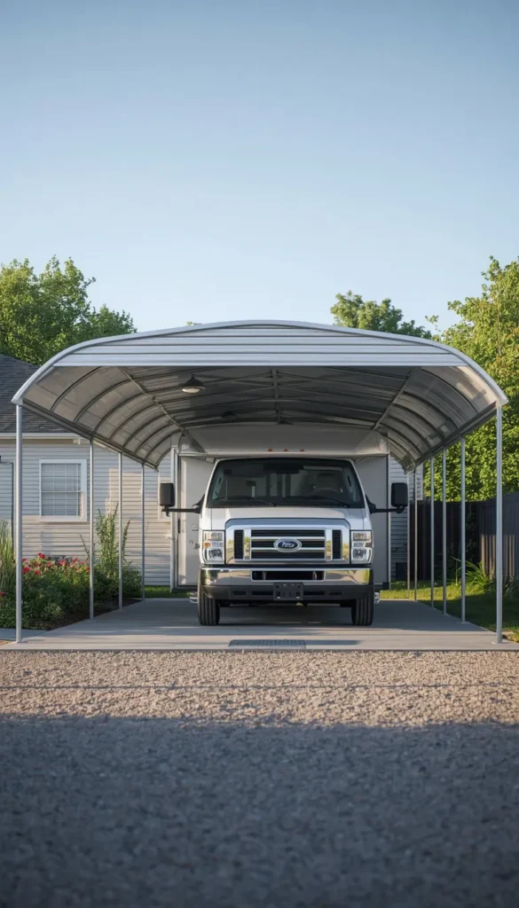 Regular Roof Budget Carport