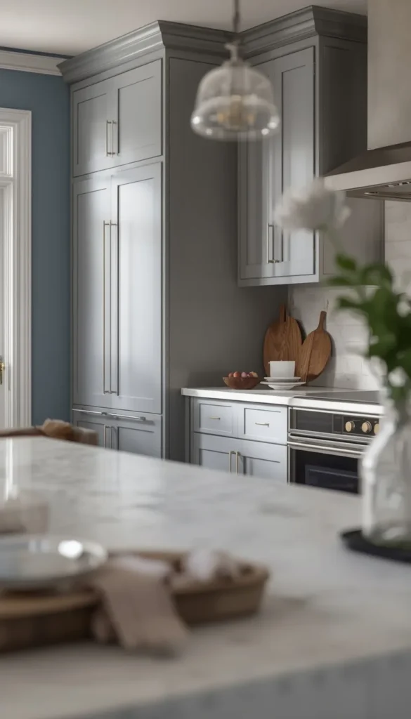 Dusty Blue-Gray  The Transitional Style Sweet Spot