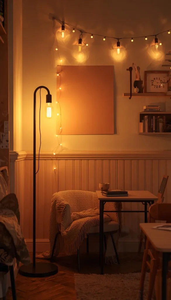 Lighting Makeover on a Teacher's Budget