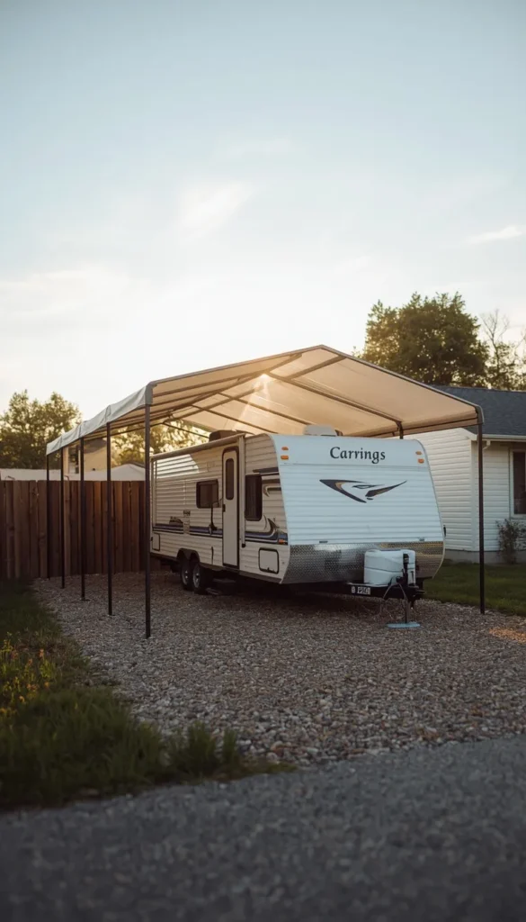  Portable Fabric Carport