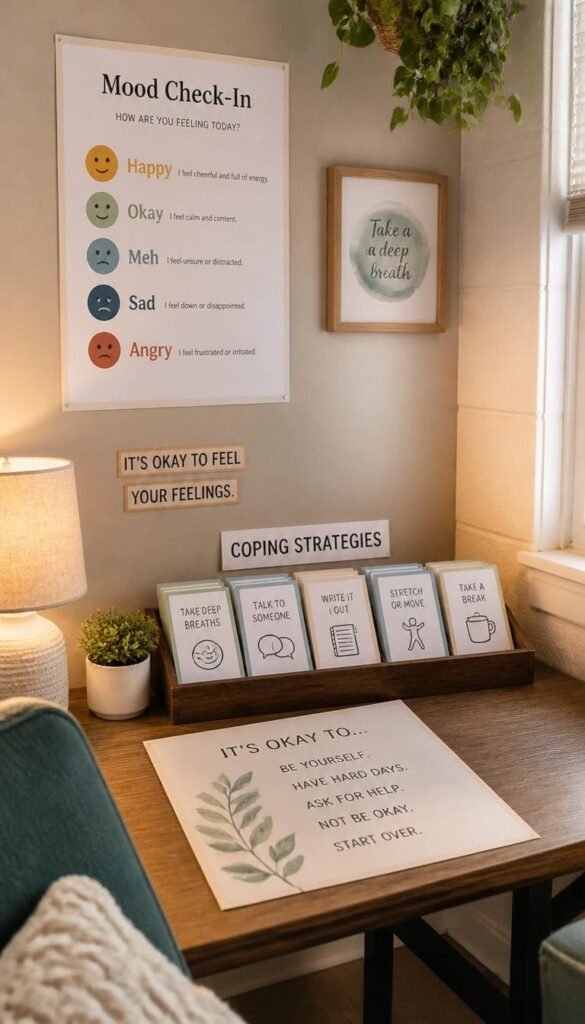  Add a Mental Health and Wellness Corner Students Will Appreciate