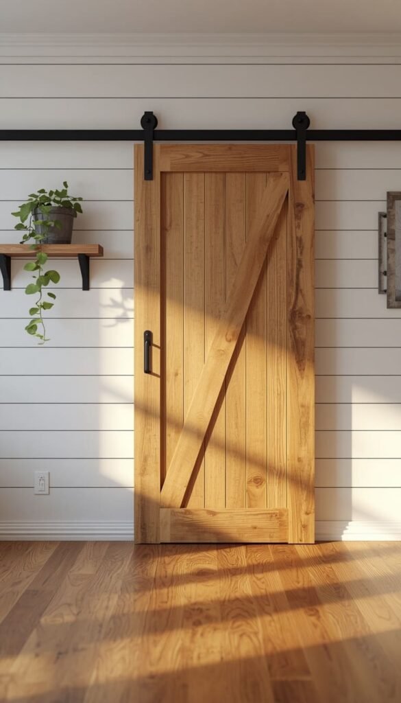  Barn Doors Sliding Hardware and Statement Entries That Complete Your Rustic Farmhouse Decor