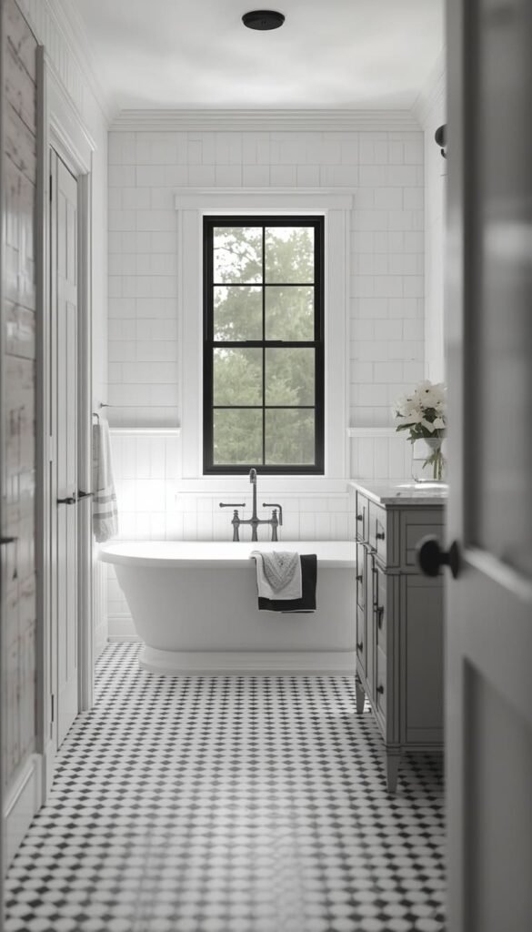 Black and White Farmhouse Palette Done Right