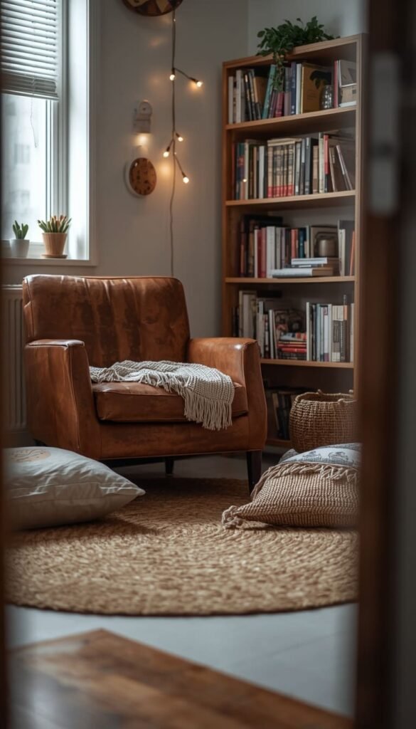 Boho Inspired Reading Nook