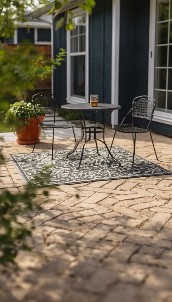 Budget Paver Patio Makeover Under $500