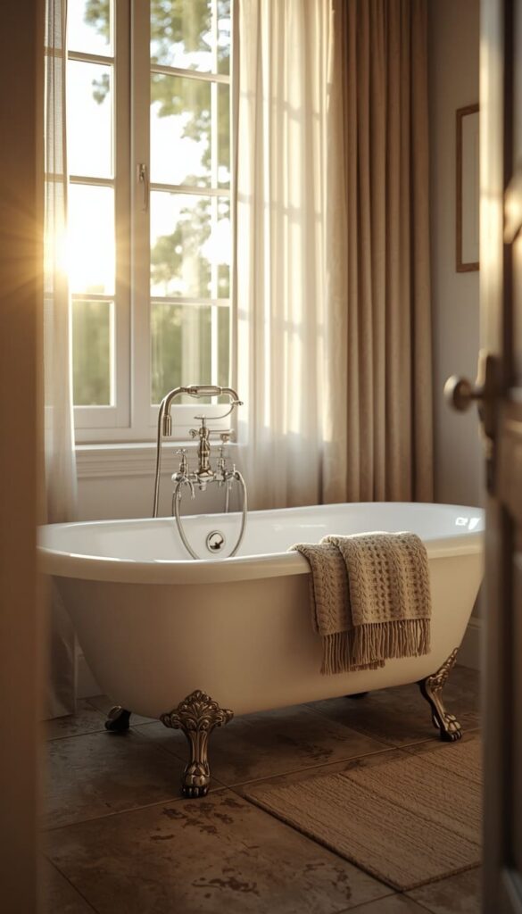 Choose a Statement Clawfoot or Soaking Tub