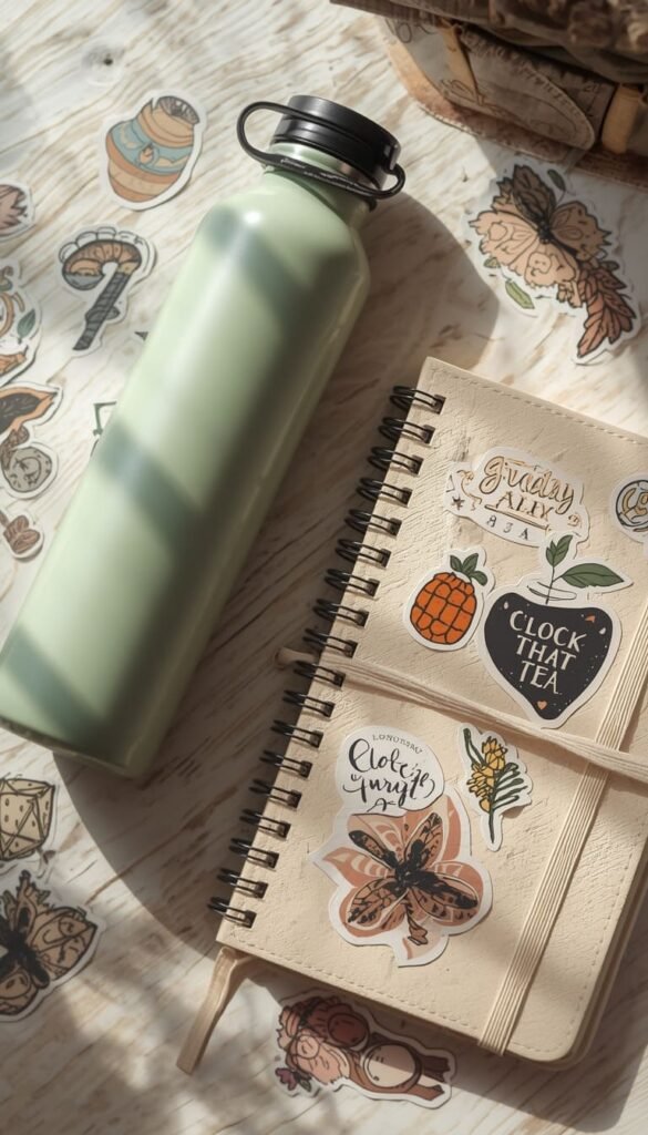 Clock That Tea Stickers The Small Touch With Huge Personality