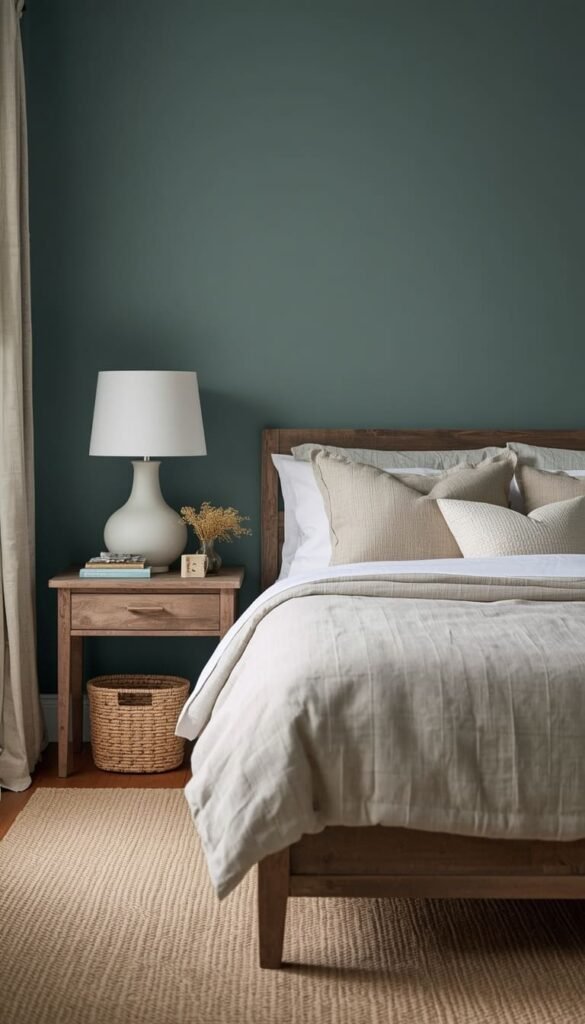 Coastal Dusty Blue Bedroom Ideas Inspired by the Carolina Shoreline