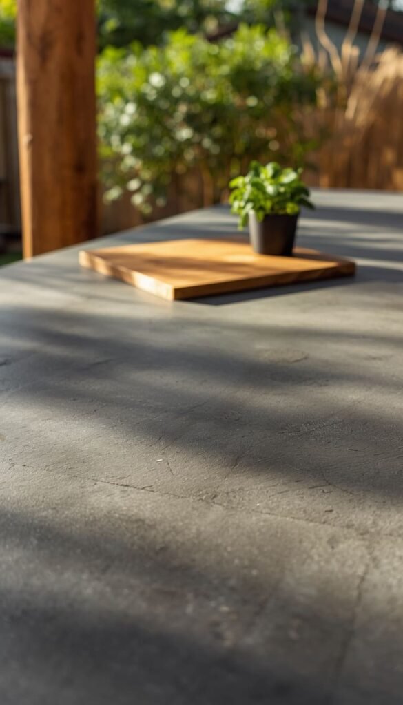 Concrete Countertop DIY Outdoor Kitchen That Looks Like a Million Bucks