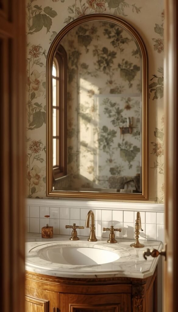 Curved Arched Mirrors