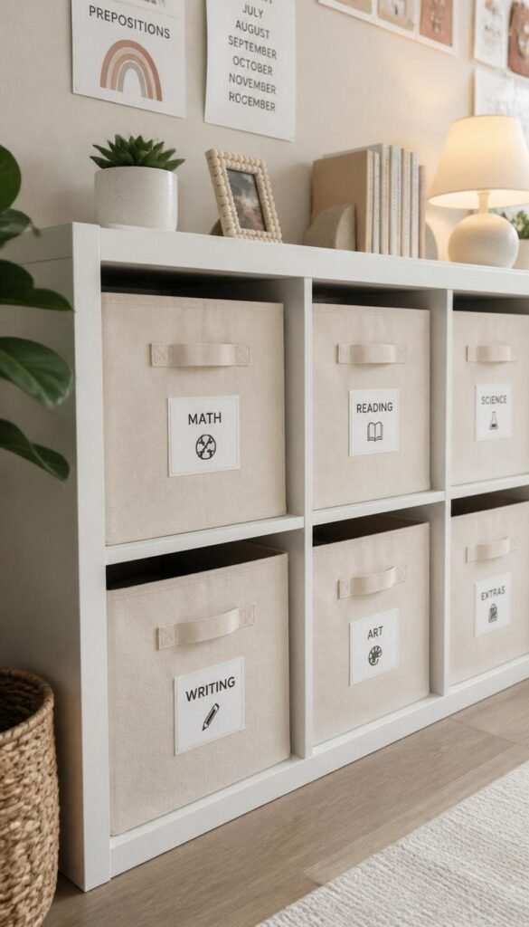 Cute Classroom Storage Ideas That Keep Your Sanity Intact
