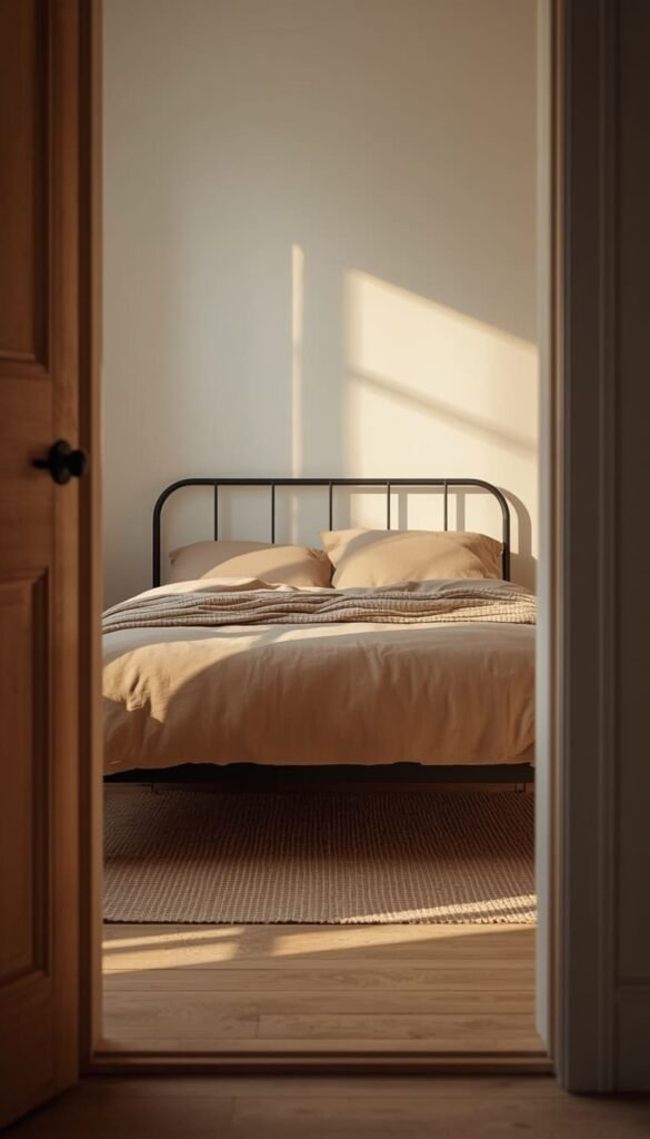 Ditch the Bulky Bed Frame and Try a Metal or Platform Bed