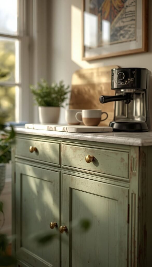 Explore DIY Coffee Bar Ideas Using an Upcycled Sideboard or Console Table