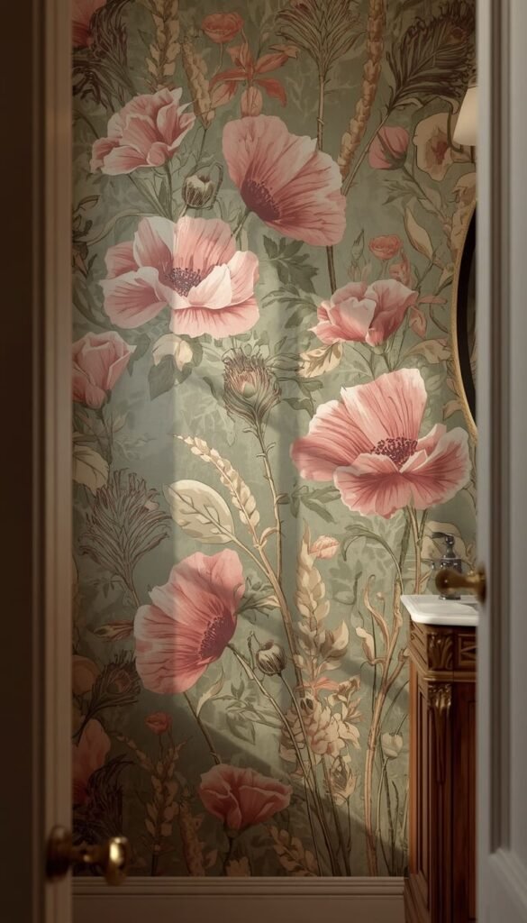 Floral Botanical Wallpaper