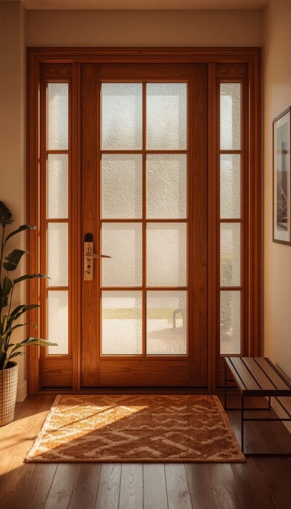 Glass Inserts, Frosted Film, and Sidelight Treatments