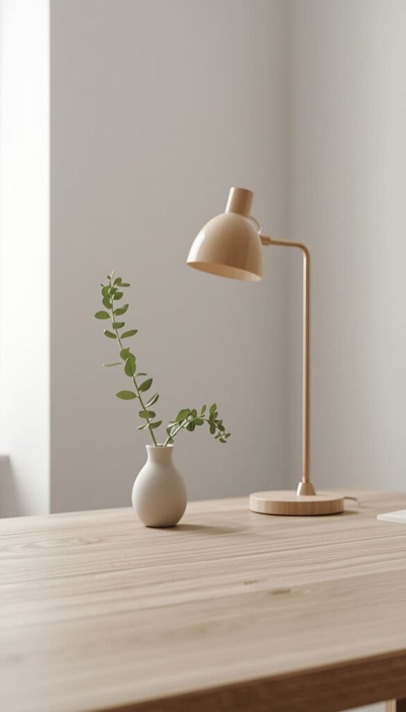 Go All In on a White Oak Desk Setup for That Effortless Nordic Look