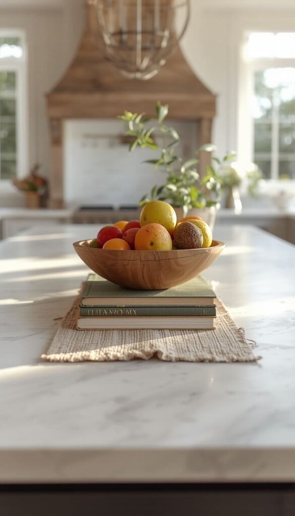 How to Style a Kitchen Island Differently From Perimeter Counters