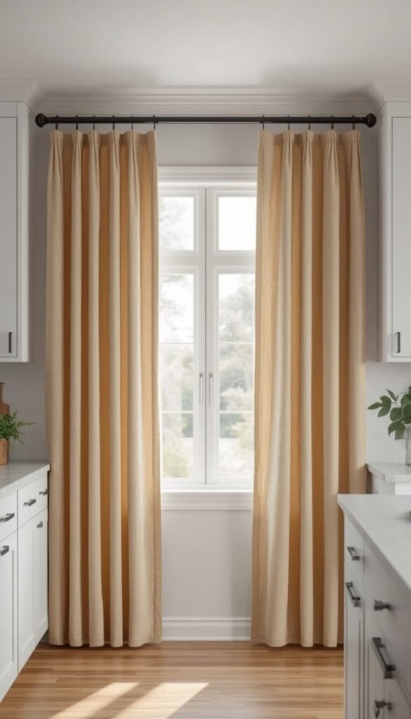 Kitchen Curtain Mistakes to Avoid According to a Designer