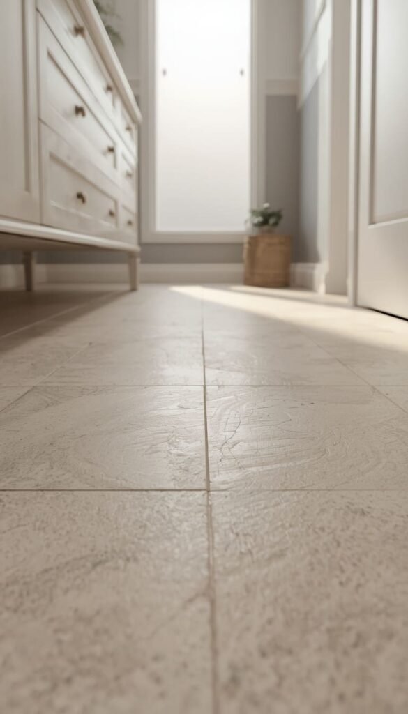 Large Format Tile for Small Floors — The Grout Line Secret