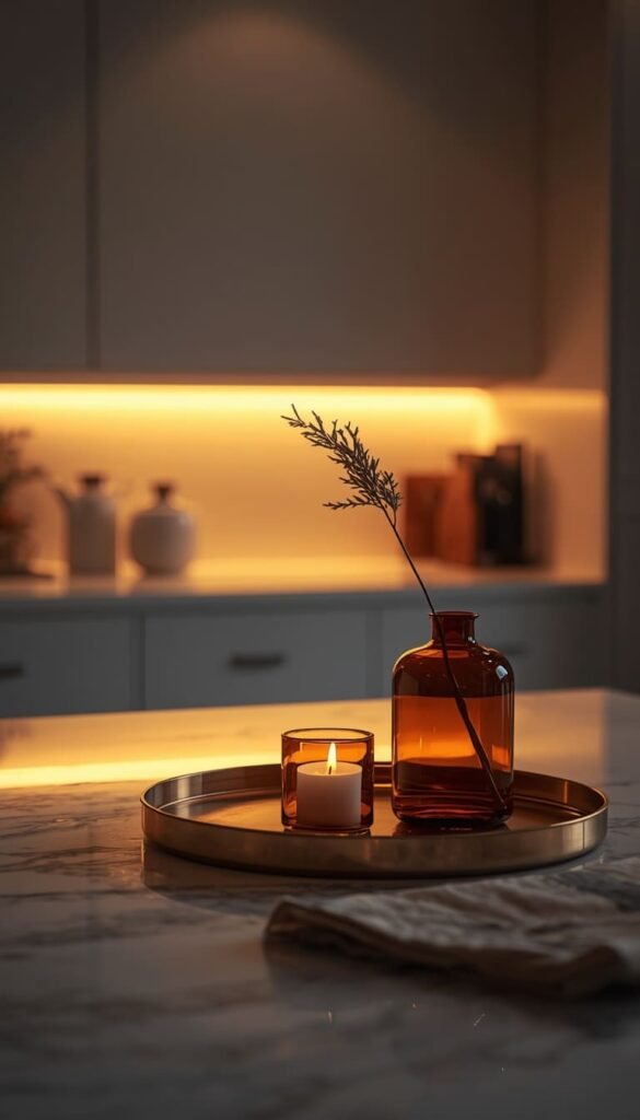 Lighting and Countertop Styling The Connection Nobody Talks About