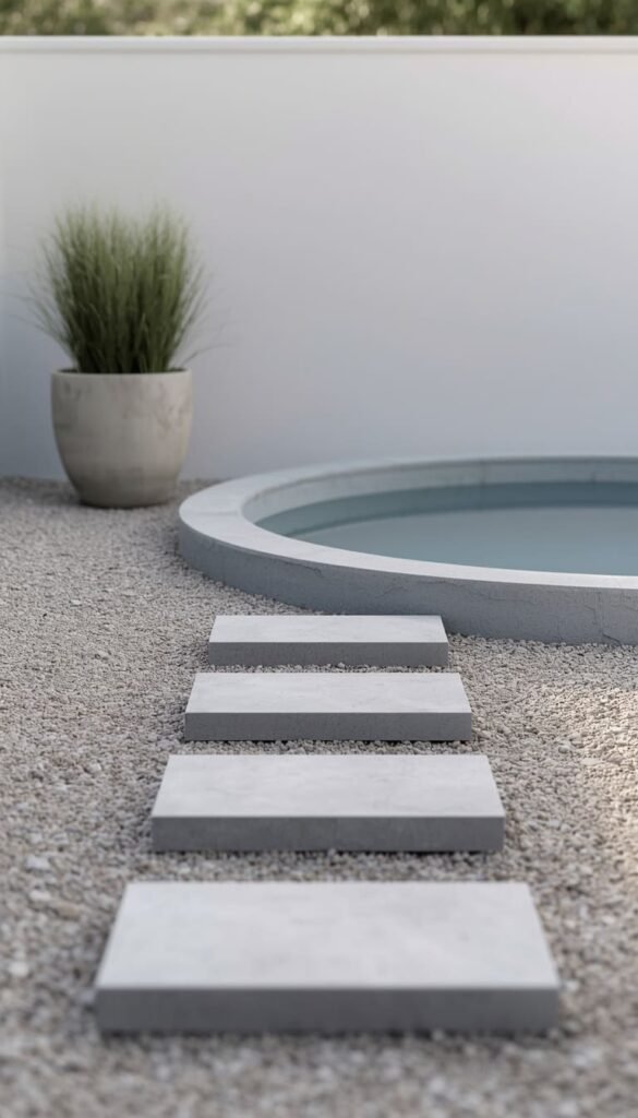 Minimalist Zen Pool