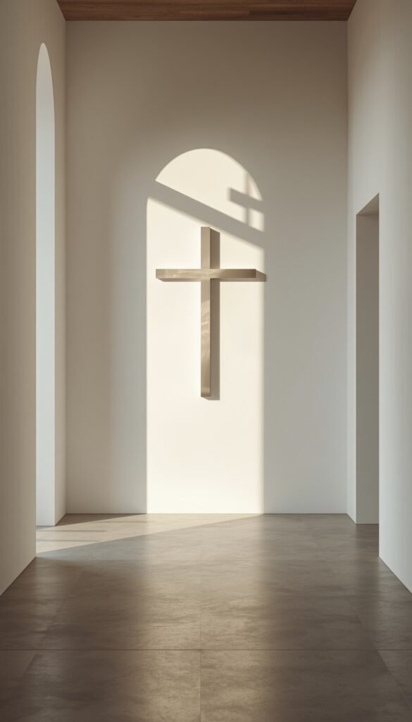 Modern Minimalist Faith Wall