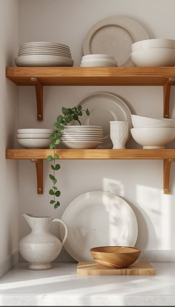Open Kitchen Shelving Ideas That Look Curated Not Cluttered