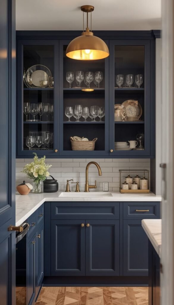 Open Plan Kitchen Layout With a Butler's Pantry for Serious Entertainers