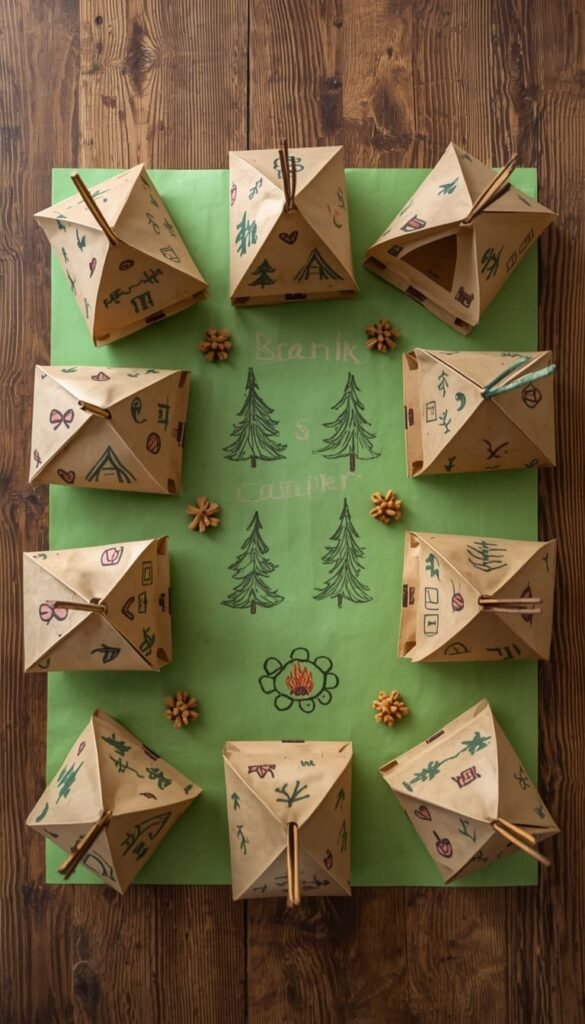 Paper Bag Tent Craft