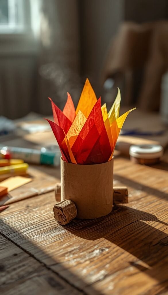  Paper Campfire Craft